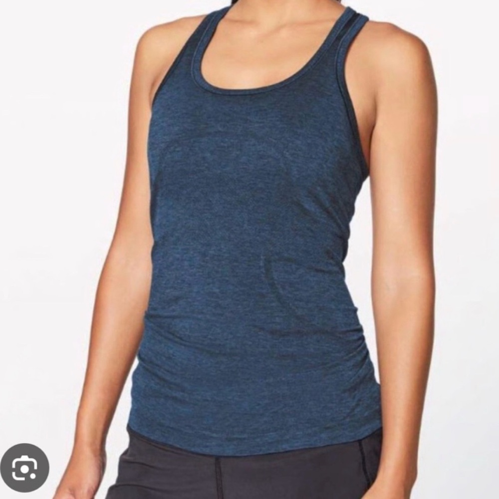 Lululemon Navy Blue Racerback Tank Top